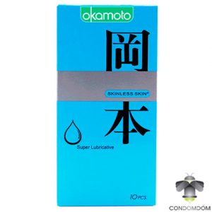 Bao cao su Okamoto Super Lubricative siêu mỏng nhiều gel bôi trơn