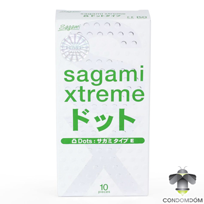 Bao cao su Sagami Xtreme Dots gai toàn thân tăng cường khoái cảm