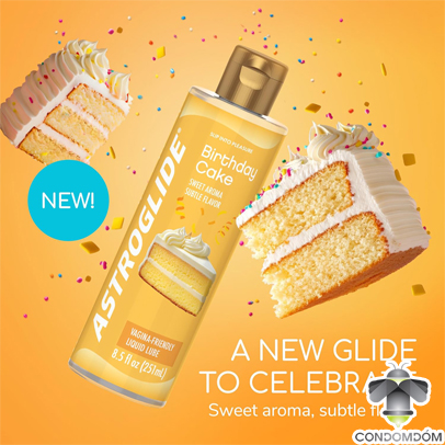 Gel bôi trơn Astroglide Birthday Cake 8.5oz