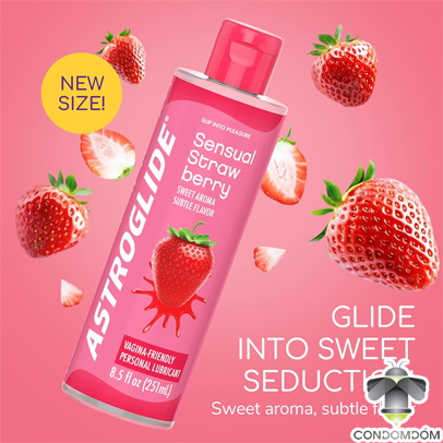Gel bôi trơn Astroglide Sensual Strawberry 8.5oz