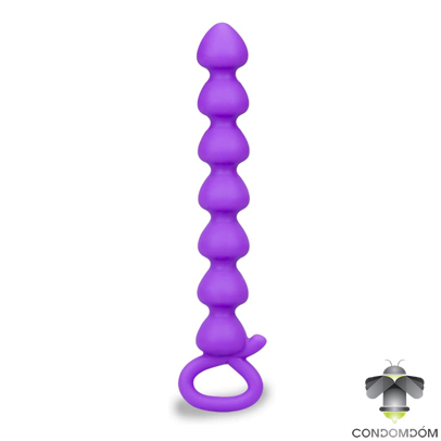 Kích thích cửa hậu Anal Beads xanh biển