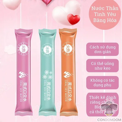 Gel Oral Sex quan hệ bằng miệng nóng lạnh